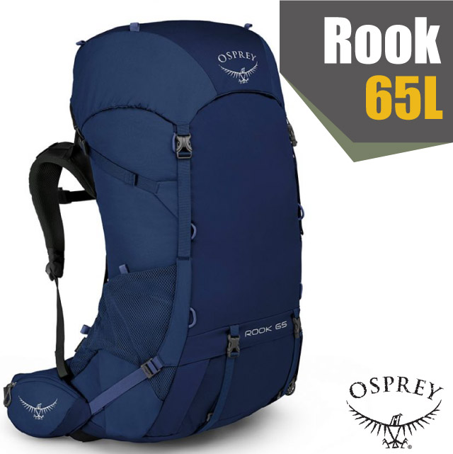 【OSPREY】男 Rook 65 專業輕量透氣登山背包/午夜藍 R✿30E010